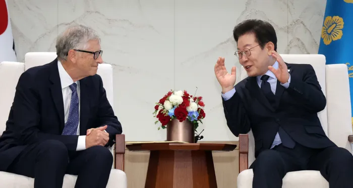 2025년 빌 게이츠와 대통령의 만남